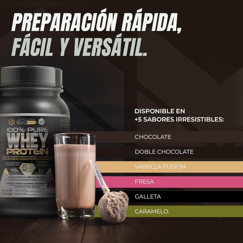 proteina whey Healty Fusion