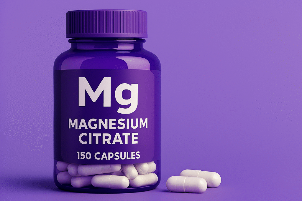 Para qué sirve el citrato de magnesio